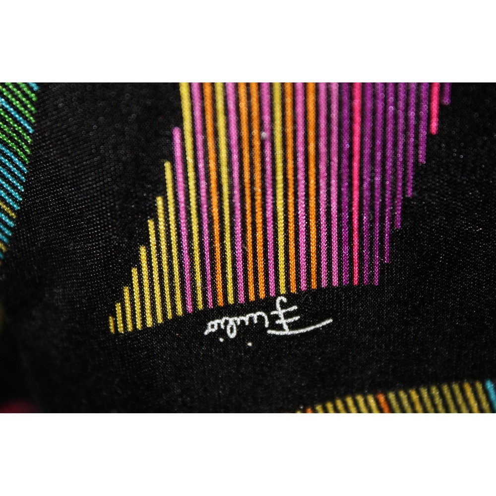 Emilio Pucci Firenze Silk Tunic Blouse Top Signature Geometric Print Italy Made - Picture 9 of 13